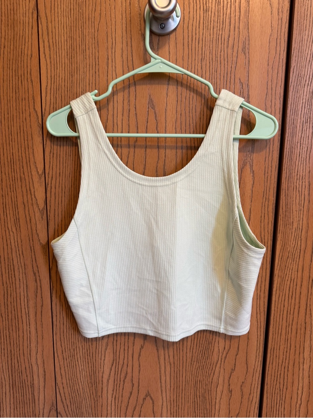 Lululemon Ribbed Softstreme Cropped Tank Top
